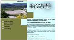 Desktop Screenshot of beaconhillbiological.com